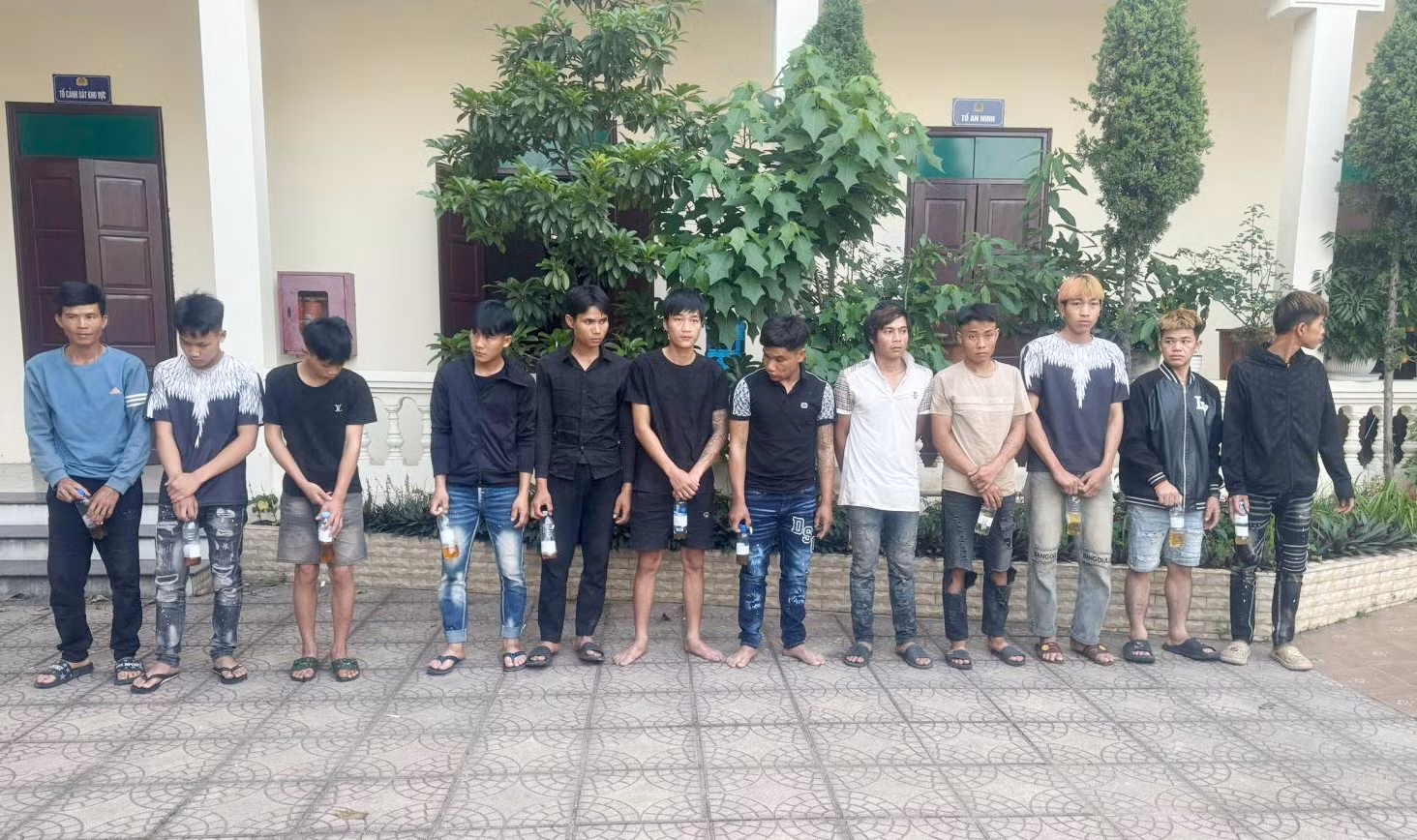 Các đối tượng trong vụ án.
