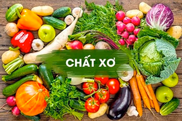 Rau xanh và trái cây giàu chất xơ tốt cho gan