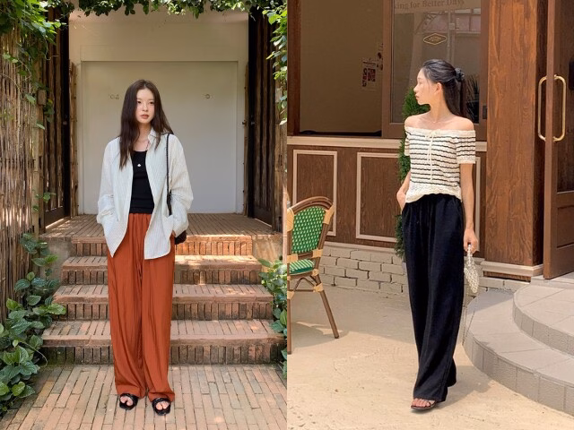 Chất liệu thô đũi không chỉ mát mà còn tạo nên vẻ đẹp mộc mạc, tinh tế cho người mặc.