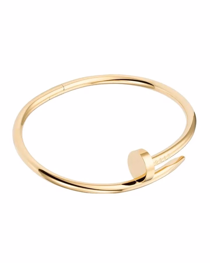 Vòng tay Cartier Juste Un Clou mang đến vẻ đẹp tối giản nhưng cực kỳ sang chảnh.